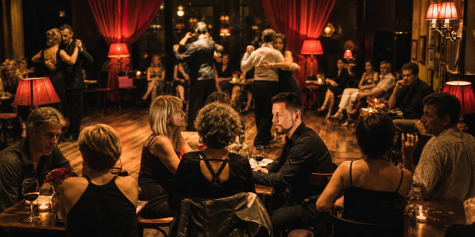 Comunita del Centro Buenos Aires durante una serata di tango