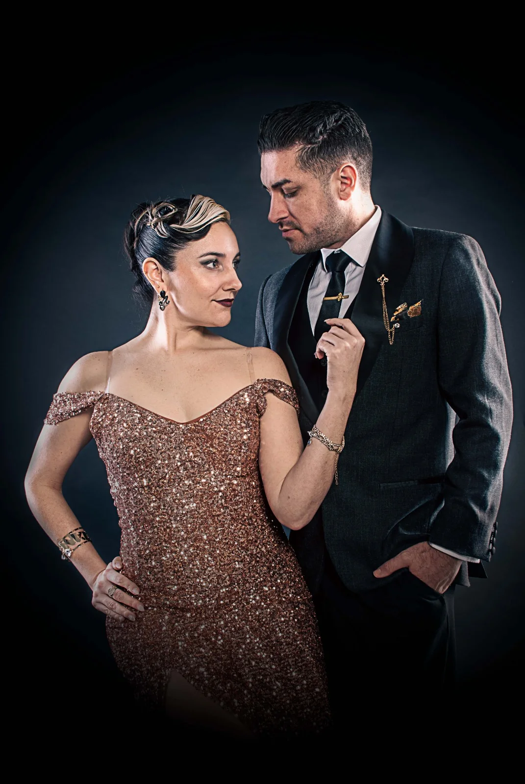 Evelyn Ponce e Nahuel Aragon
