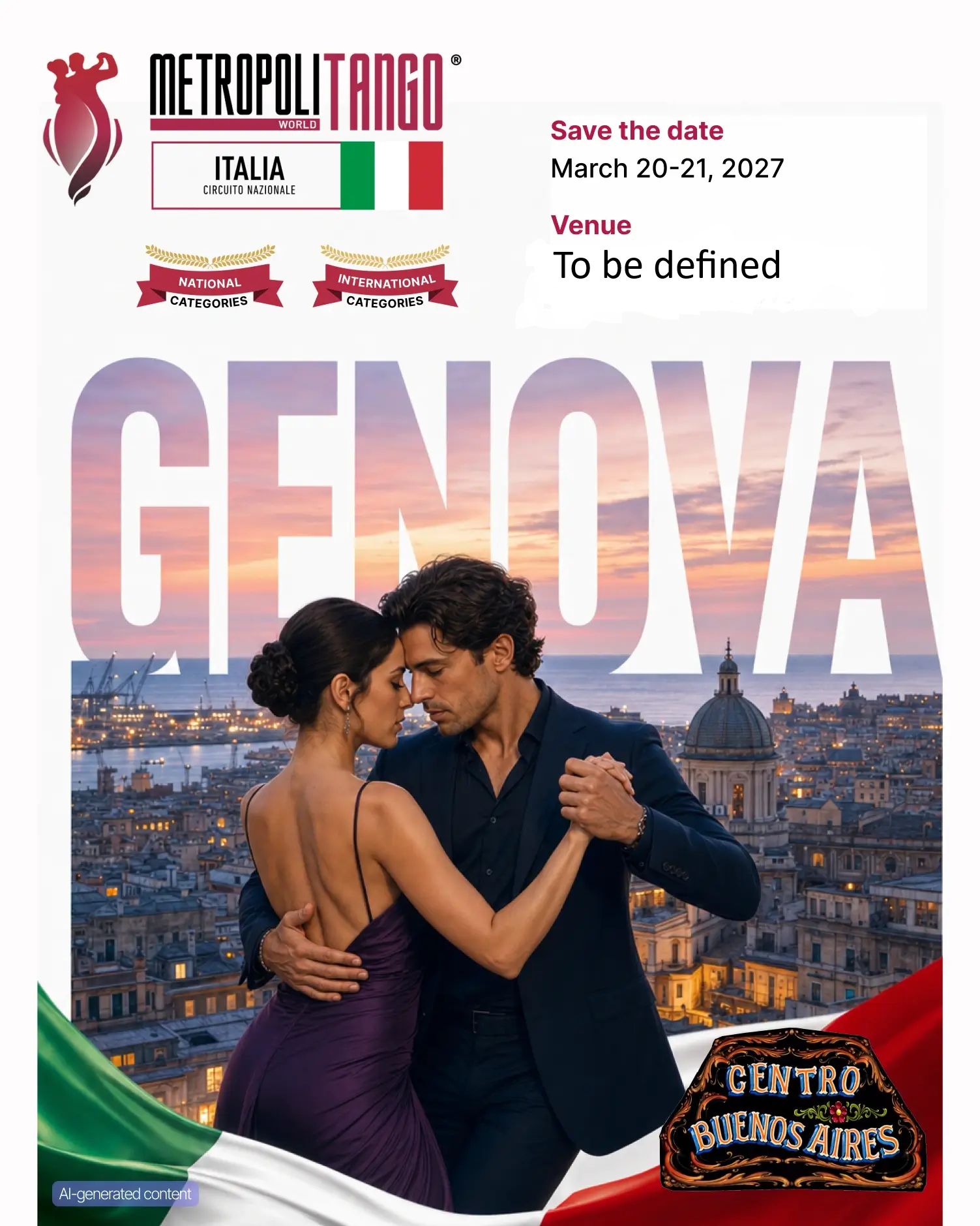 Genova, Italia - MetropoliTango Cup